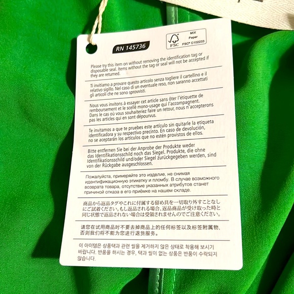 SOUVENIR. Bright Green Blazer. Size M. Runs Large! Made in Italy 🇮🇹 - Picture 16 of 16